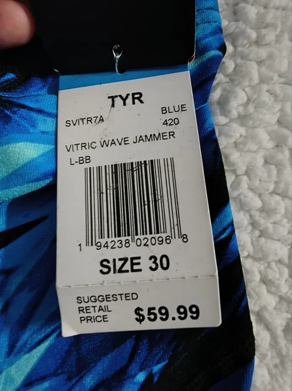 TYR Vitric Wave Jammer Swim Shorts NWT Size 30